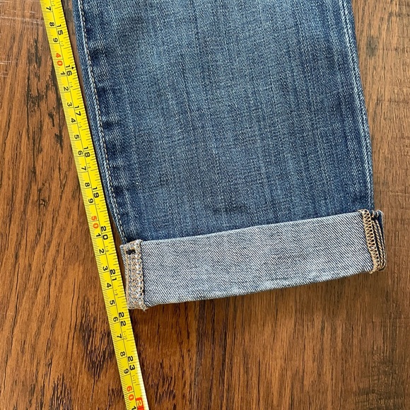 JOE’S Jeans Socialite Kicker, Elizabeth wash cropped, cuffed jeans, size W27 - Picture 7 of 13